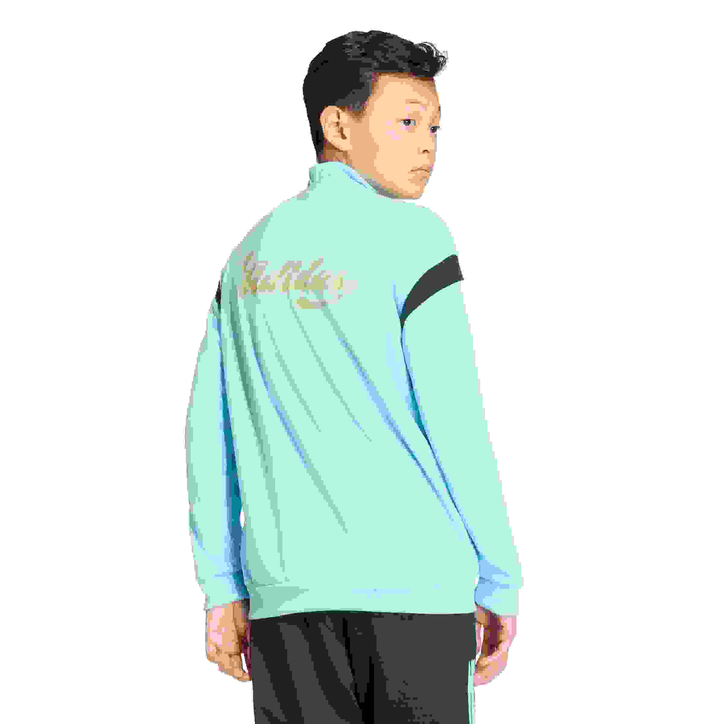 adidas House of Tiro Big Boys' Light Blue Track Top